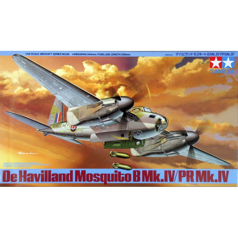 Tamiya 1:48 DeHavilland Mosquito BMk.IV/PR MK.IV