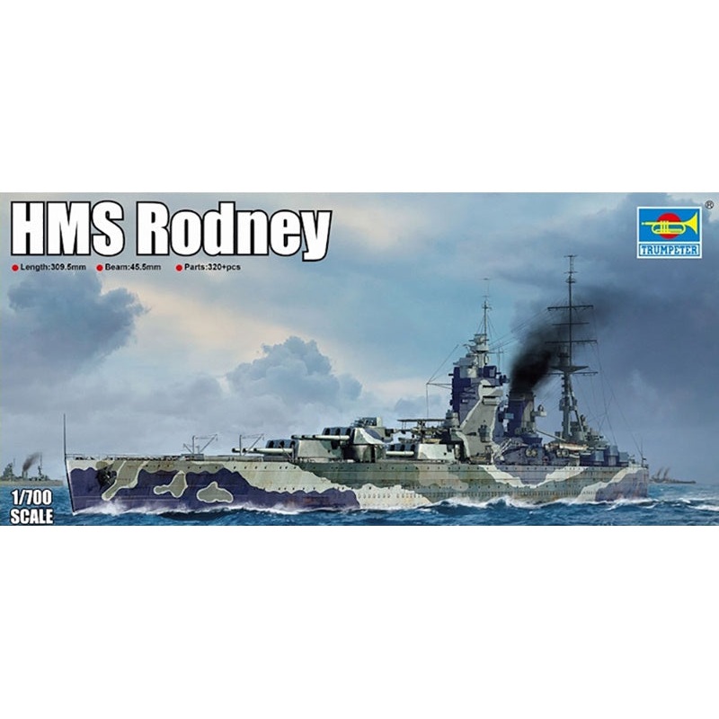Trumpeter 1:700 HMS Rodney