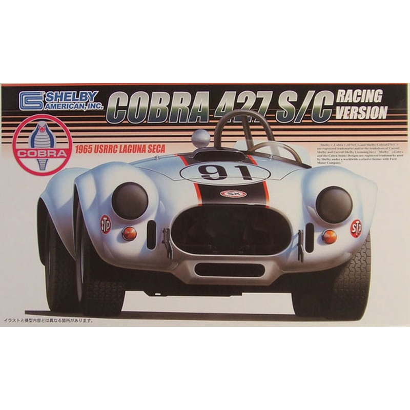 *Aged Decals* Fujimi 1:24 Cobra 427 S/C 1965 USRRC