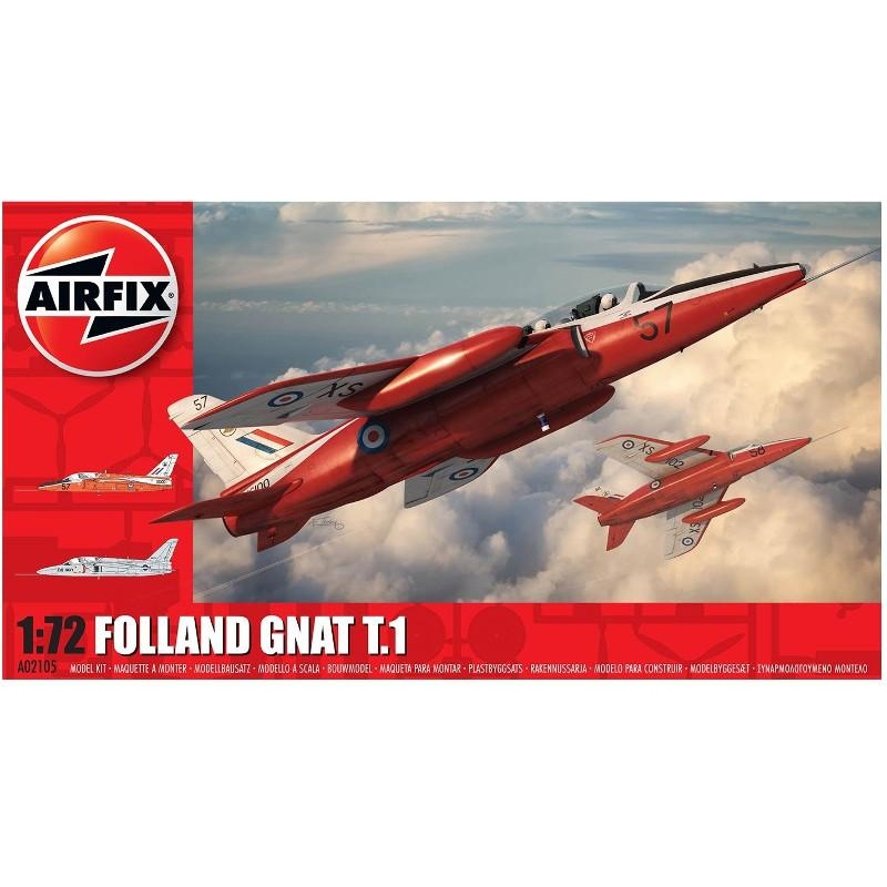 Airfix 1:72 Folland Gnat T1