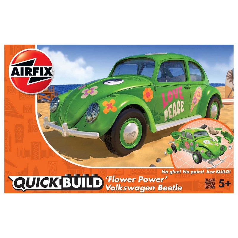 Airfix Quick Build Flower Power VW Beetle