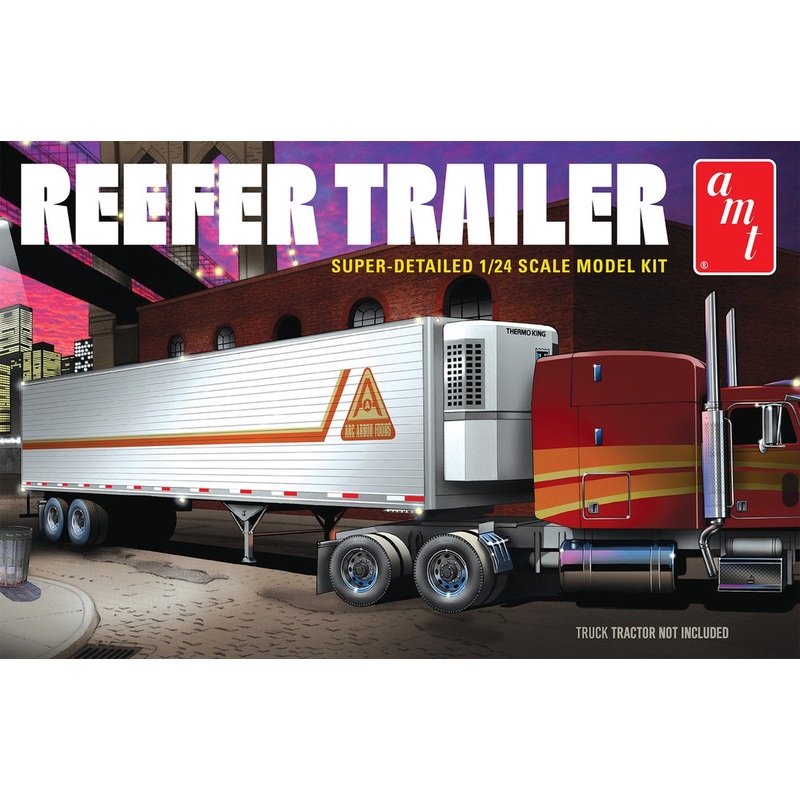 AMT 1:24 Reefer Semi Trailer