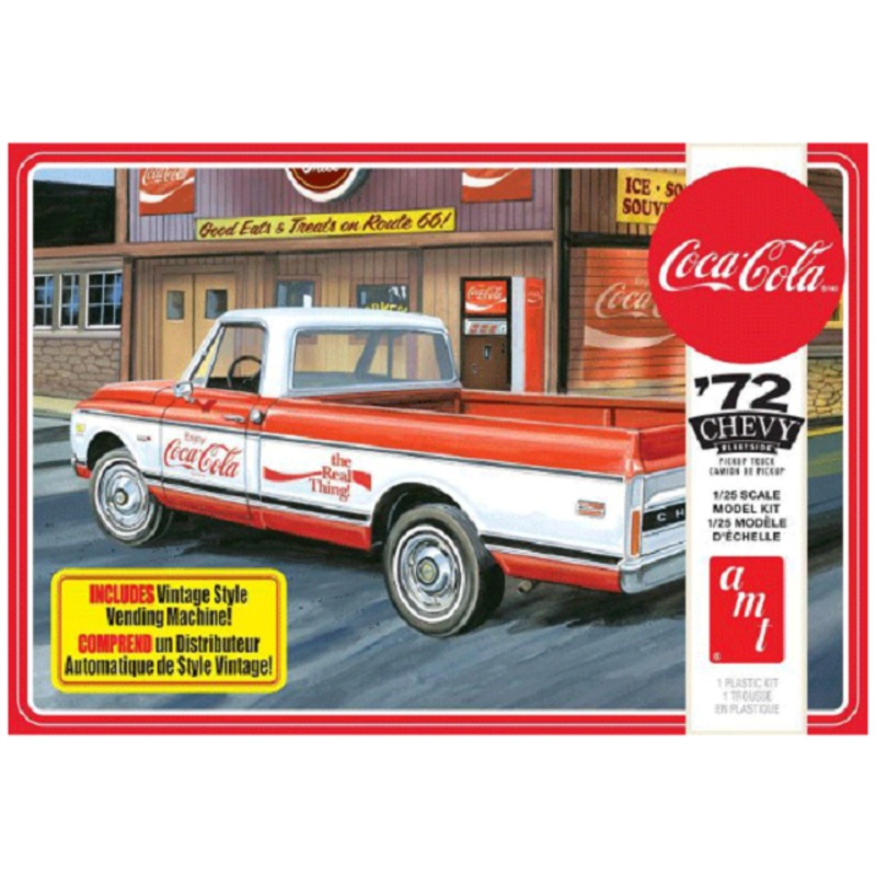 AMT 1:25 1972 Chevy Fleetside Pickup Coca Cola