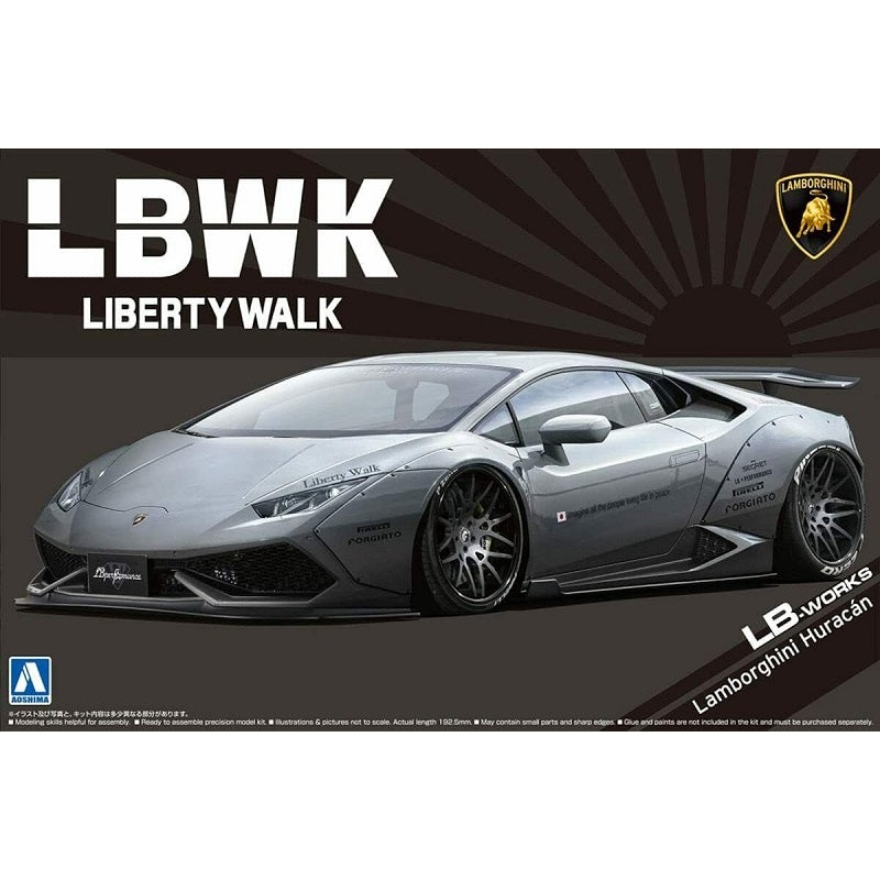 Aoshima 1:24 Lambo Huracan LB-Works
