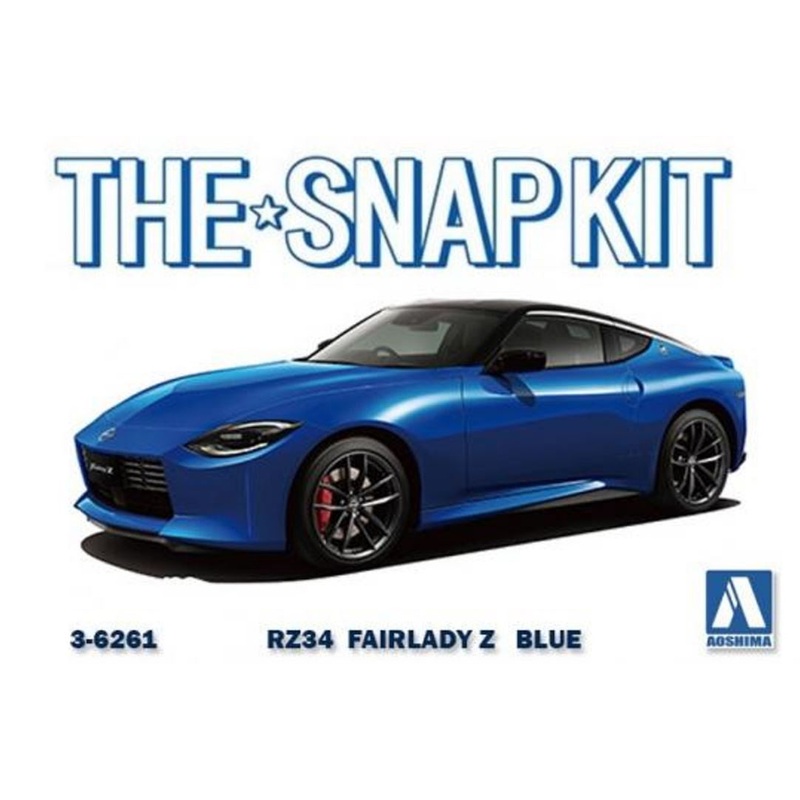 Aoshima 1:32 Nissan RZ34 Fairlady Z Blue Snap Kit