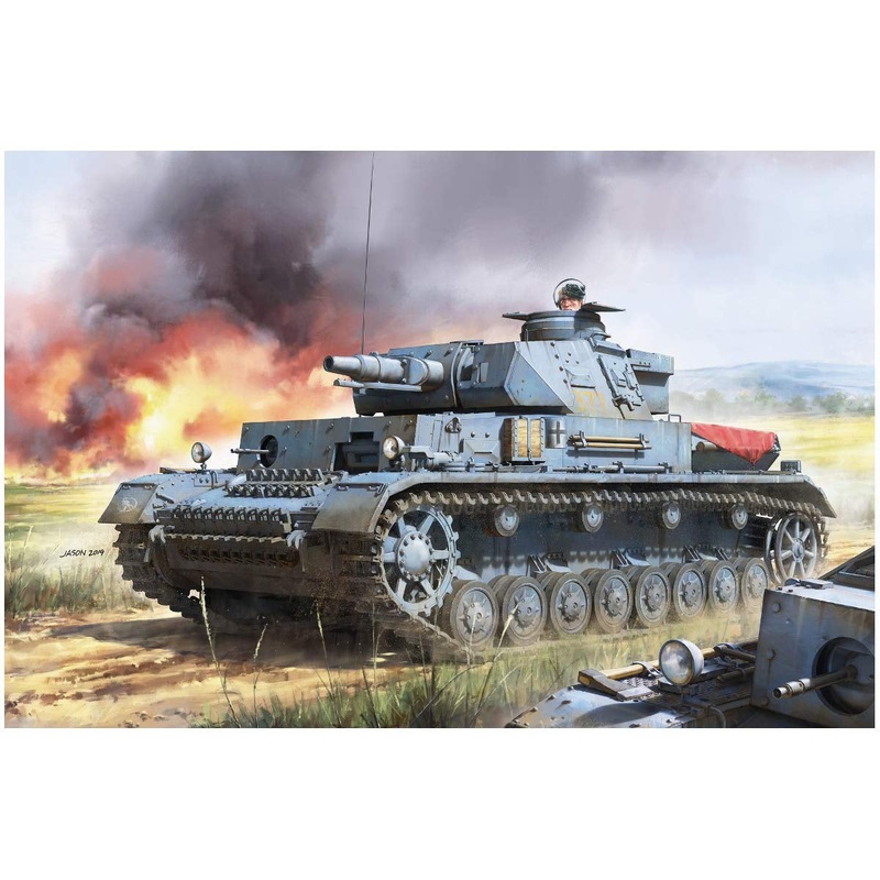 Border 1:35 Pz.Kpfw.IV Ausf.F1 Vorpanzer & Schurzen