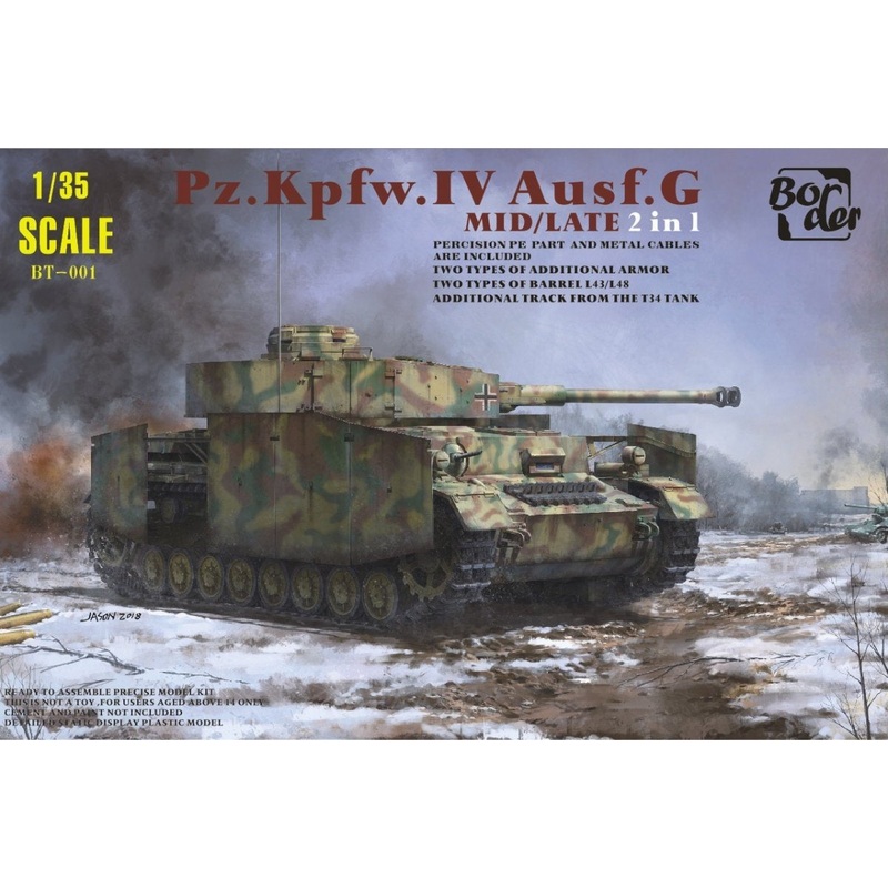 Border 1:35 Pz.Kpfw.IV Ausf. G Late German Med. Tank