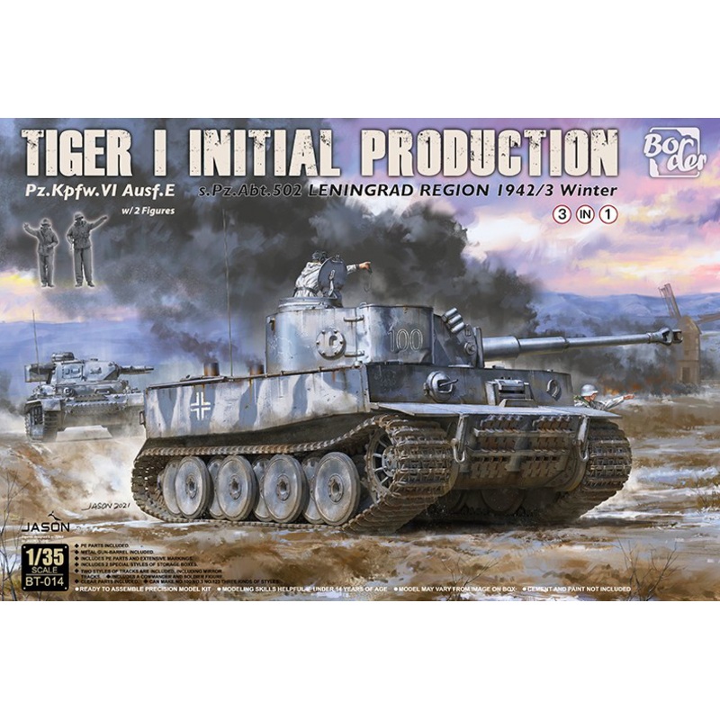 Border 1:35 Tiger 1 Initial Prod. Leningrad Region 1942/3 Winter