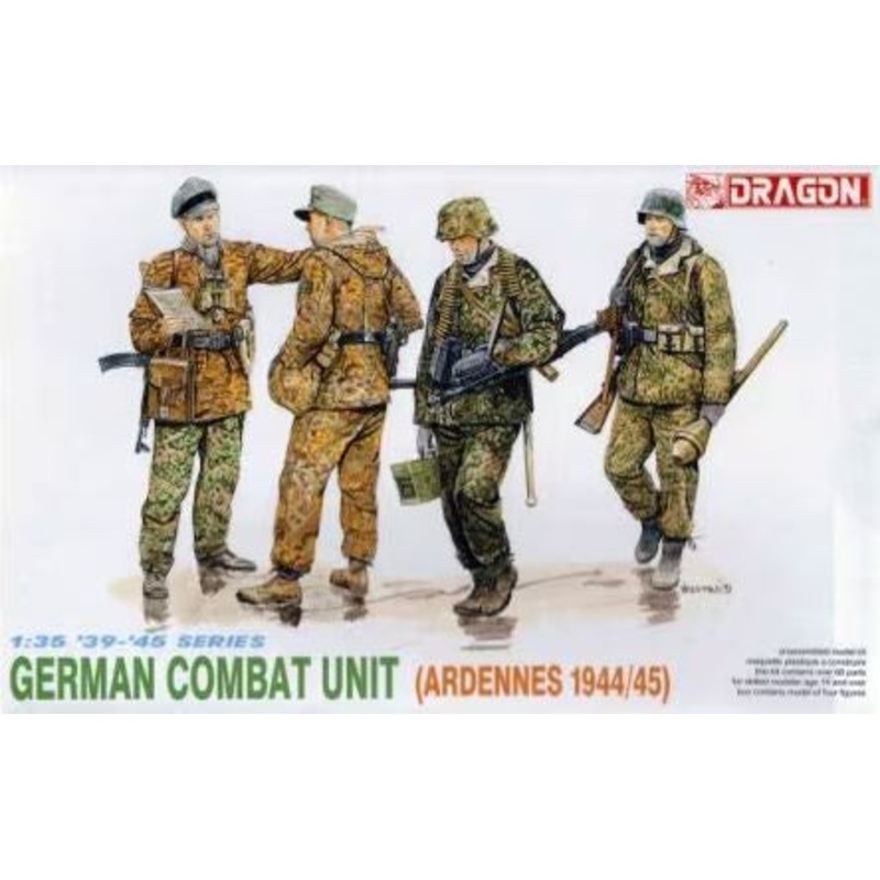 Dragon 1:35 German Combat Unit (Ardennes 1944-45)