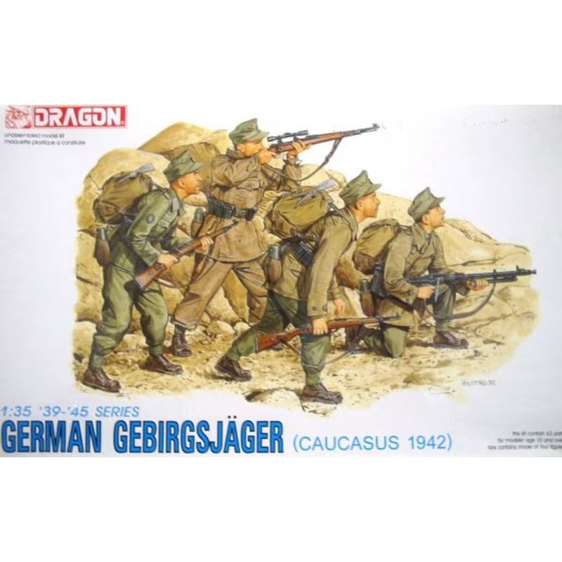 Dragon 1:35 German Gebirgsjager (Caucasus 1942)