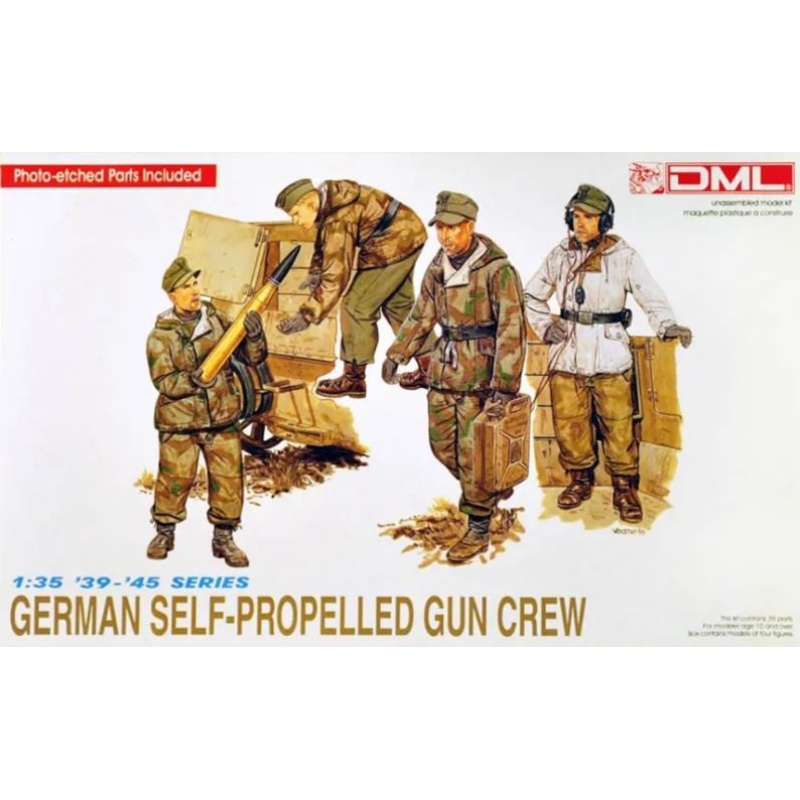 Dragon 1:35 German Self-Propelled Gun Crew (LW)