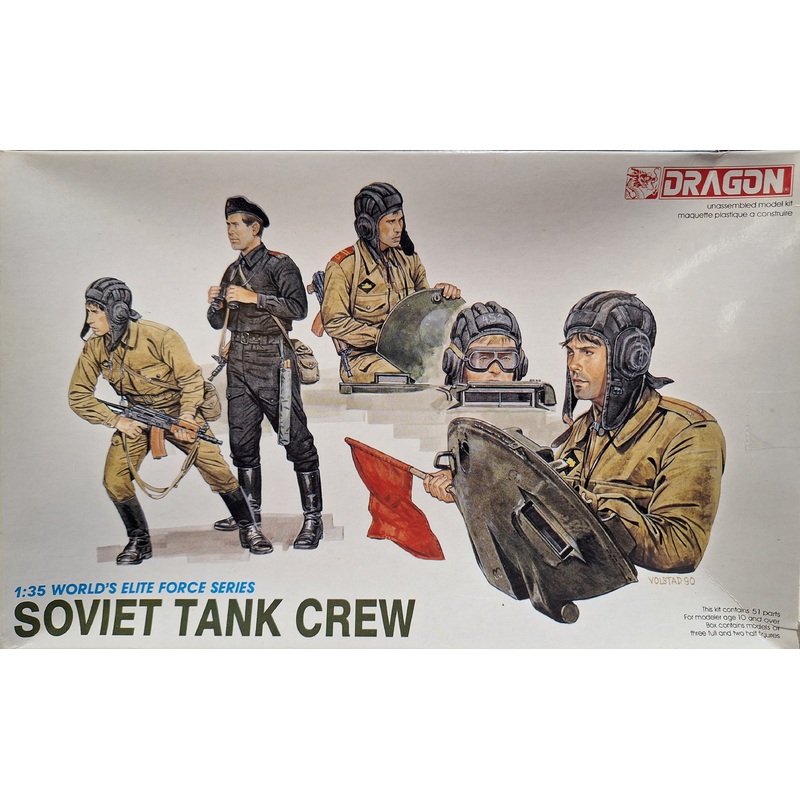 Dragon 1:35 Soviet Tank Crew