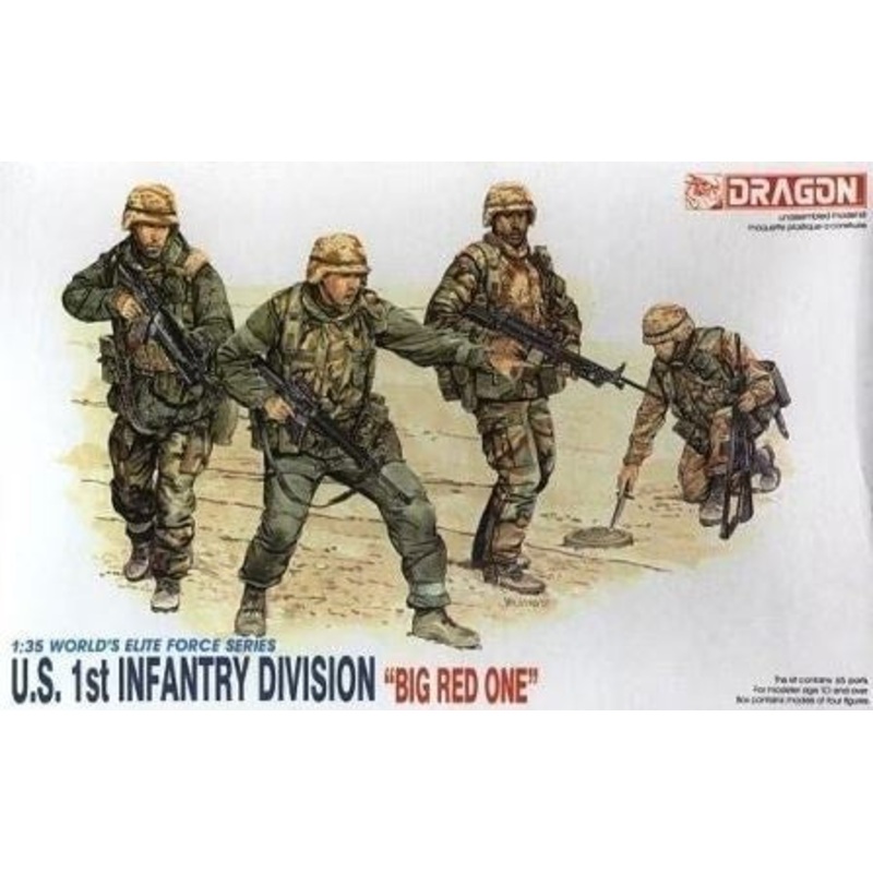 Dragon 1:35 U.S. 1st Infantry Division "Big Red One"