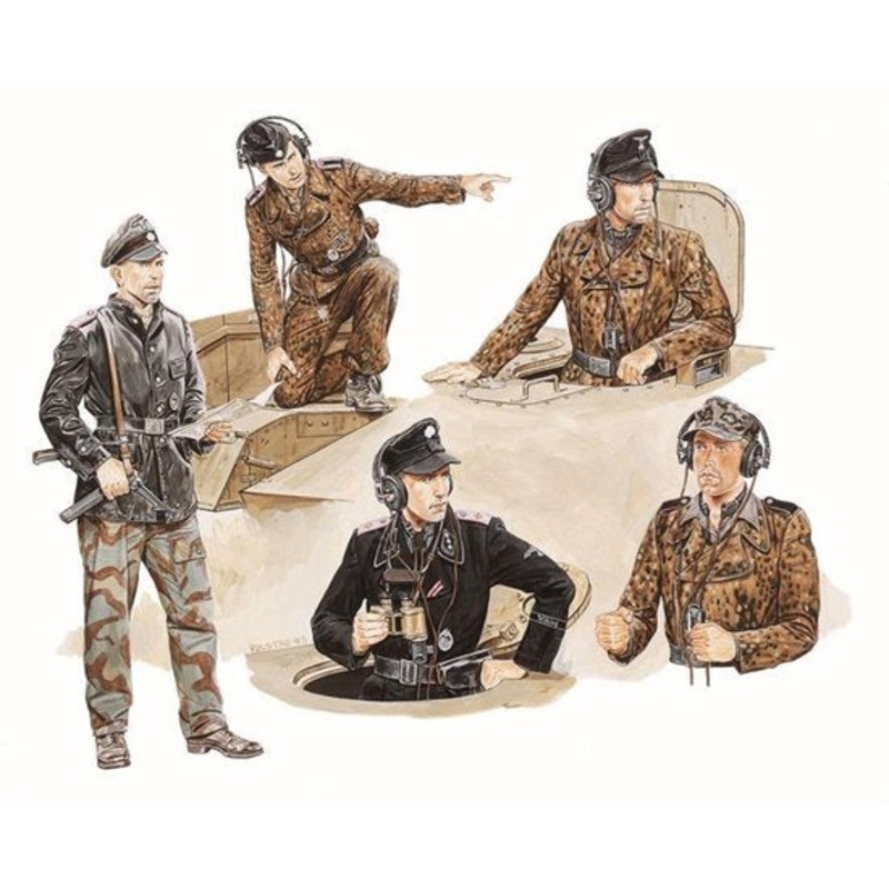 Dragon 1:35 Waffen SS Tank Crew 1944-45