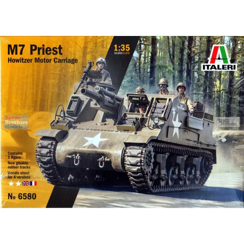 Italeri 1:35 M7 Priest Howitzer Motor Carriage