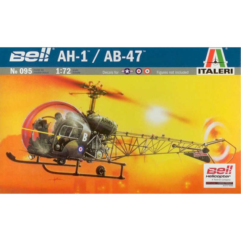 Italeri 1:72 AH.1/B-47 Sioux