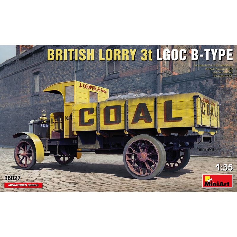 Miniart 1:35 British Lorry 3t