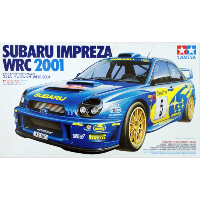 Tamiya 1:24 2001 Subaru Imprezza WRC