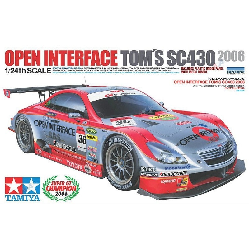 Tamiya 1:24 Open Interface Tom's SC430