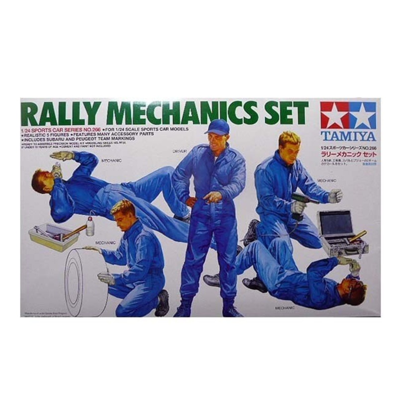 Tamiya 1:24 Rally Mechanic Set