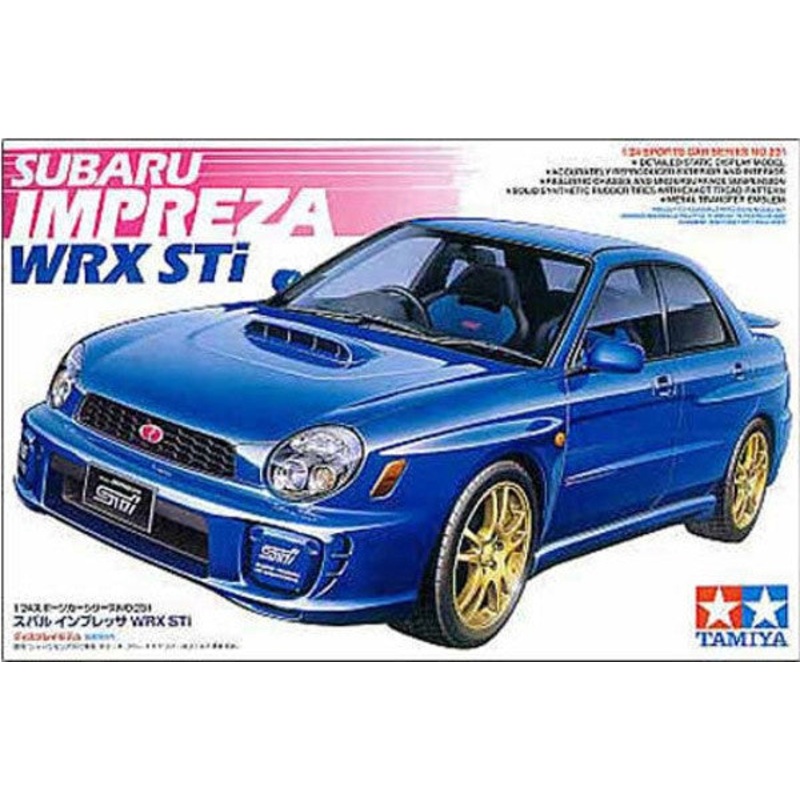 Tamiya 1:24 Subaru Impreza WRX STi