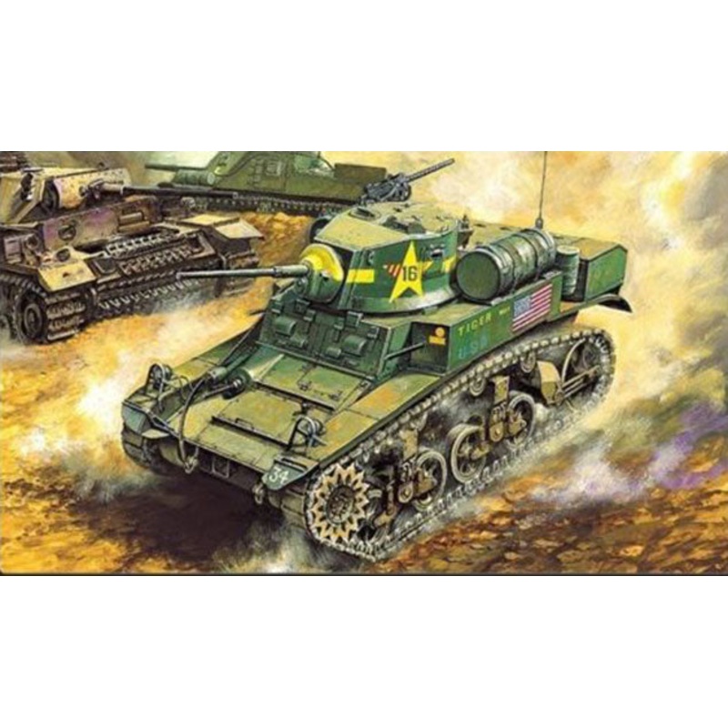Academy 1:35 M3A1 Stuart Lt Tank