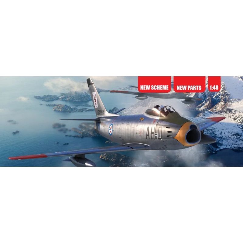 Airfix 1:48 North American F-86F-40 Sabre