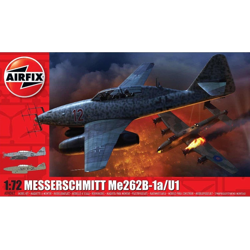 Airfix 1:72 Messerschmitt Me262B-1A/U1