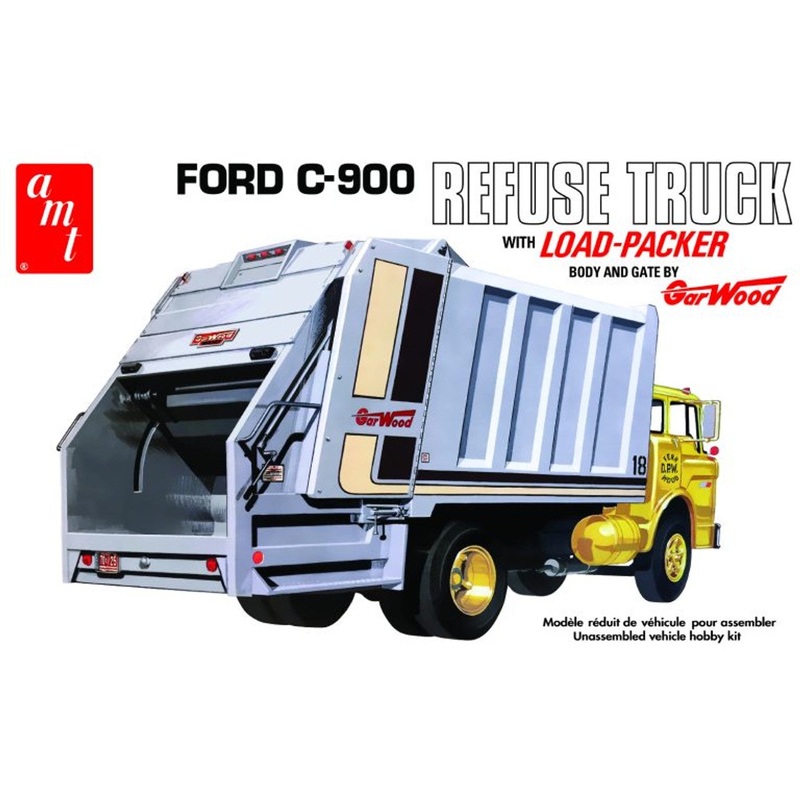 AMT 1:25 Ford C-900 Garbage Truck