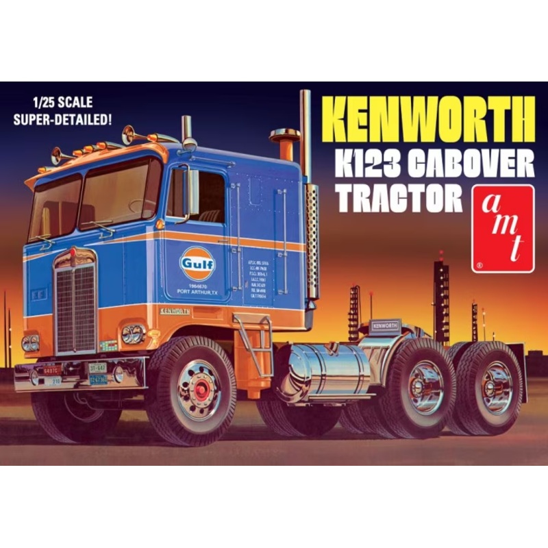 AMT 1:25 Kenworth K-123 COE Gulf Livery