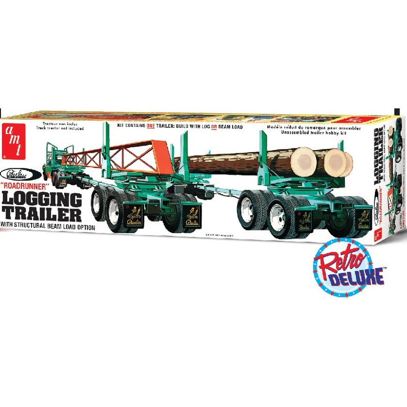 AMT 1:25 Peerless Logging Trailer