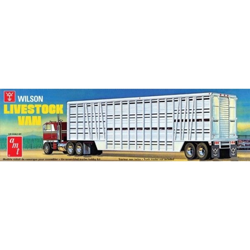 AMT 1:25 Wilson Livestock Trailer