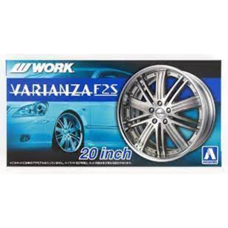 Aoshima 1:24 20" Varianza F2S  Rims & Tyres