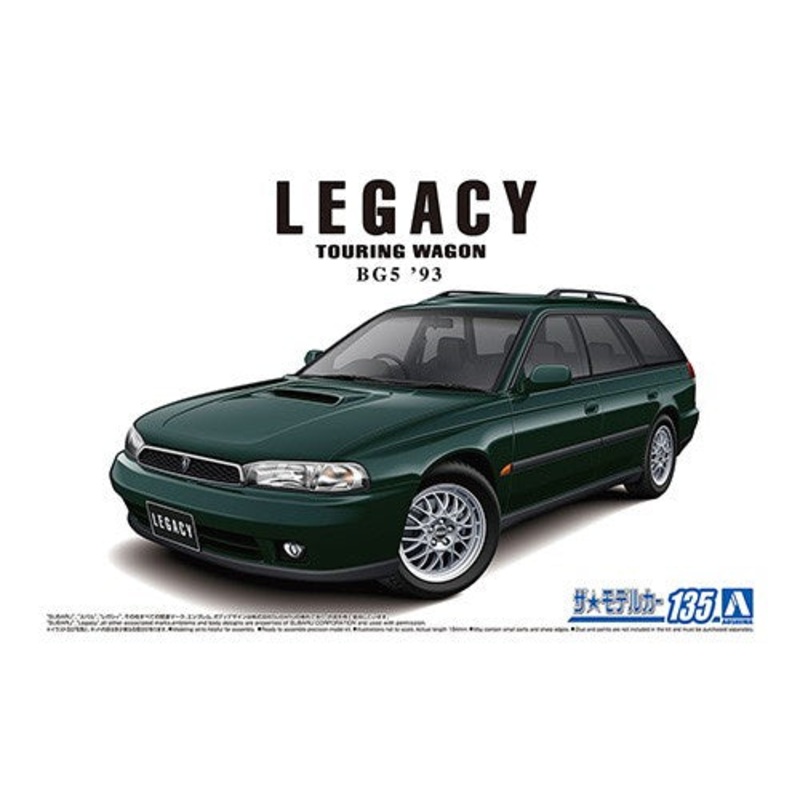 Aoshima 1:24 Subaru BG5 Legacy Touring Wagon GT