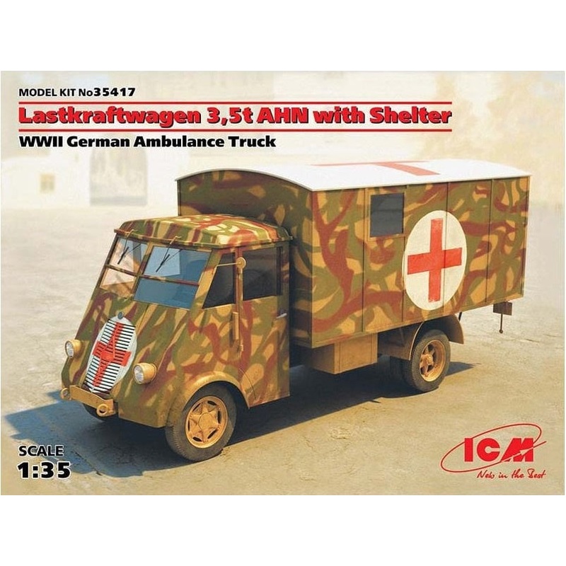 ICM 1:35 Lastkraftwagen 3,5t AHN w/Shelter