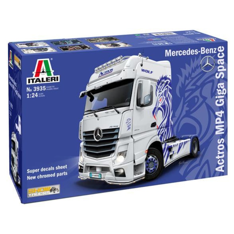 Italeri 1:24 Mercedes-Benz ACTROS MP4 Giga Space