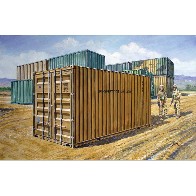Italeri 1:35 20' Military Shipping Container