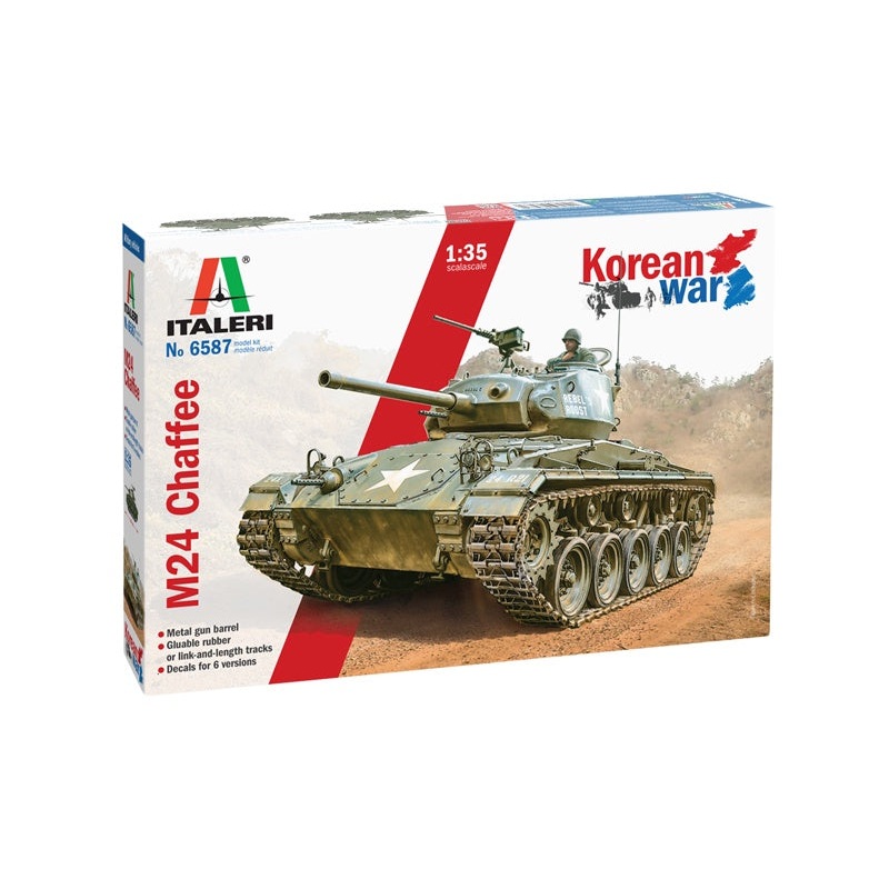 Italeri 1:35 M24 Chaffee Korean War
