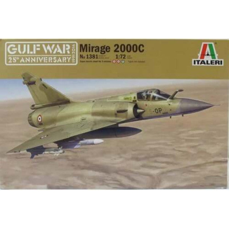 Italeri 1:72 Mirage 2000C Gulf War