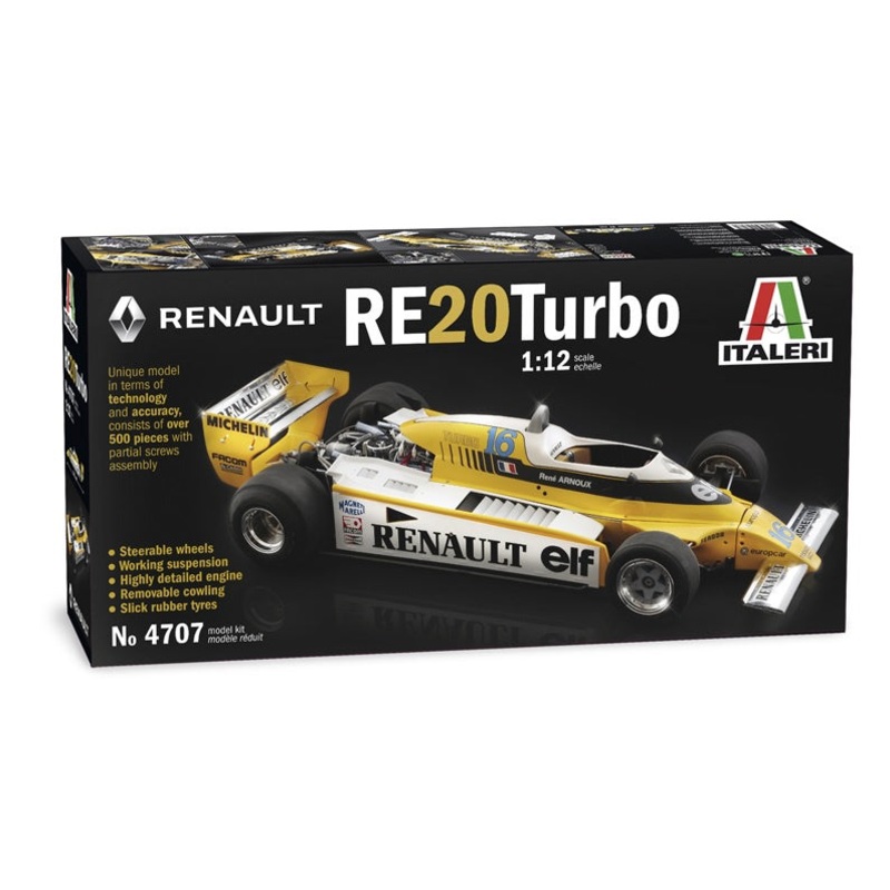 Italeri 1:8 Renault RE20 Turbo