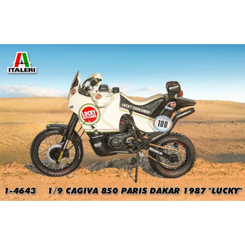 Italeri 1:9 Cagiva Elefant 850 Paris Dakar