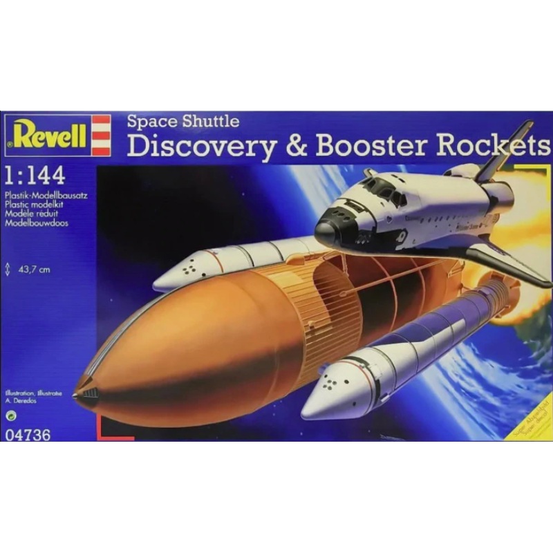 Revell 1:144 S/Shuttle Discovery & Boost