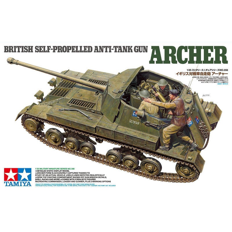 Tamiya 1:35 British Archer SP Anti-Tank