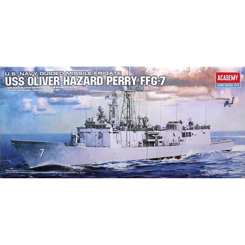 Academy 1:350 USS Oliver Hazard Perry FFG7