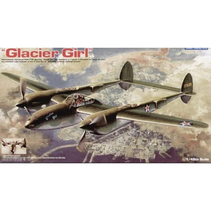 Academy 1:48 P38F Glacier Girl