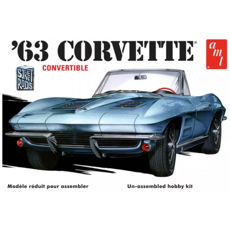 AMT 1:25 1963 Corvette Convertible