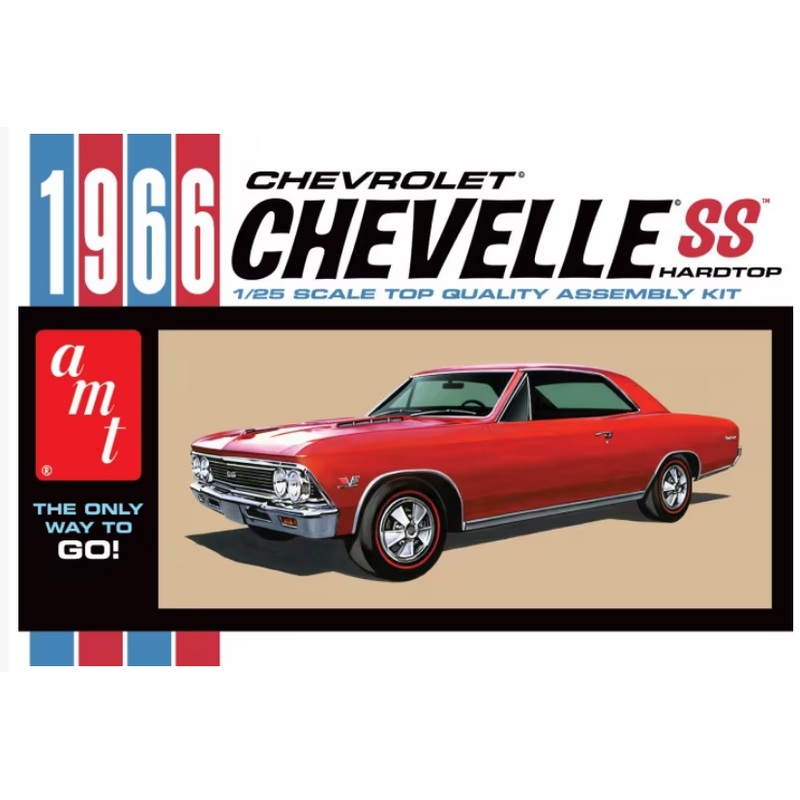 AMT 1:25 1966 Chevy Chevelle SS Hardtop