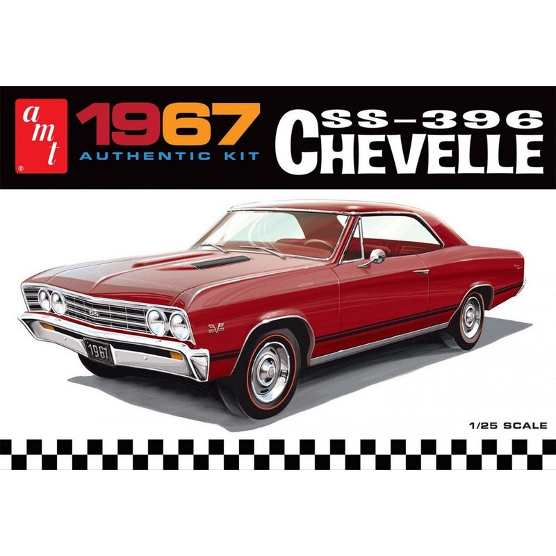 AMT 1:25 1967 Chevelle SS-396
