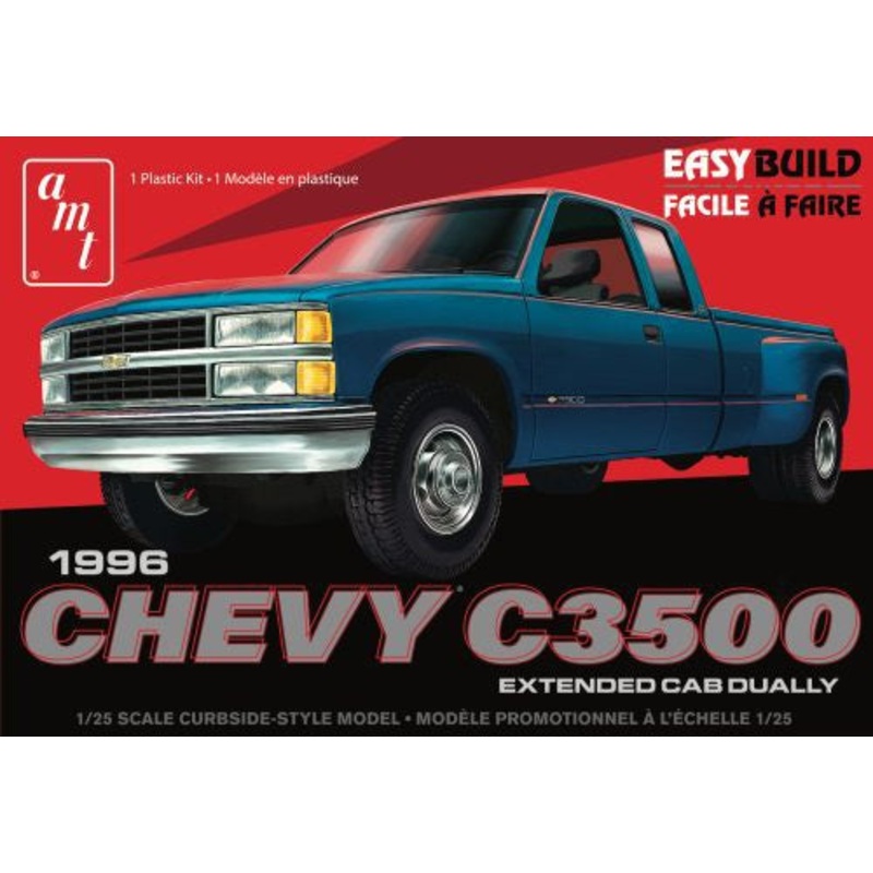 AMT 1:25 1996 Chevy C3500 Extended Cab Dually