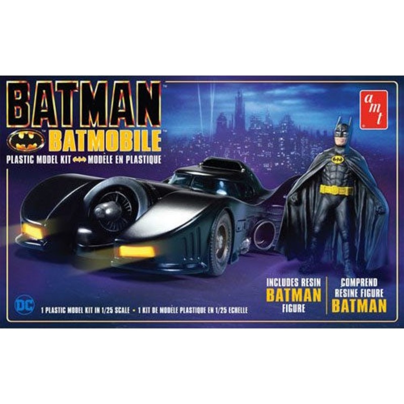 AMT 1:25 '89 Batmobile w Figure